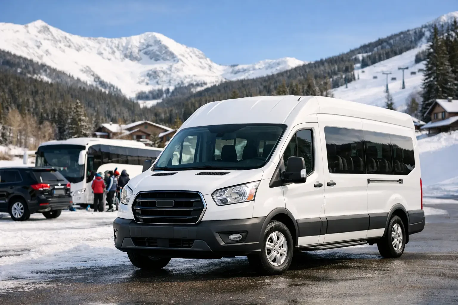 Best Vehicles for Ski Group Transfers Compared