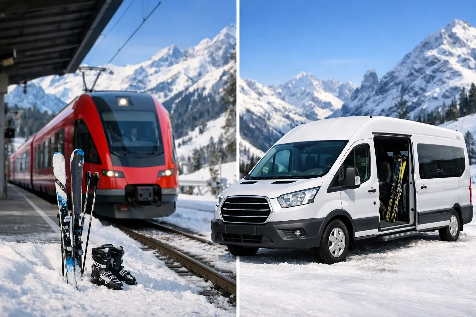 Train or Private Ski Transfer: Which Wins?