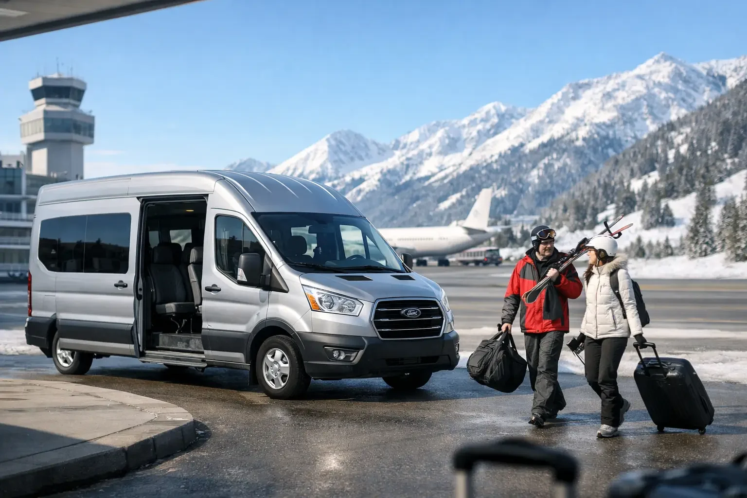 When Should Airport Transfers Be Booked for Ski Trips?